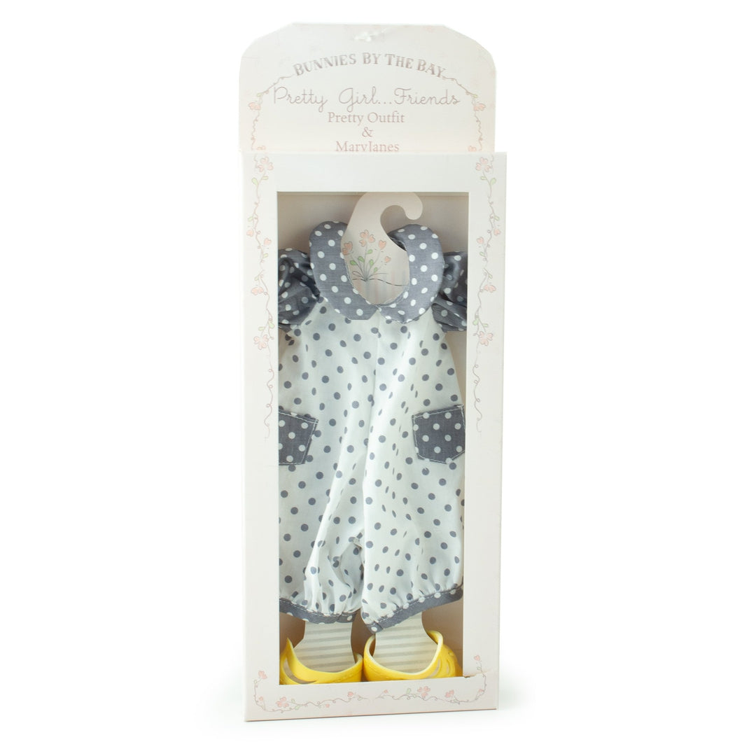 RETIRED - Dotty Romper Set - Doll Clothes