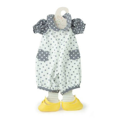 RETIRED - Dotty Romper Set - Doll Clothes