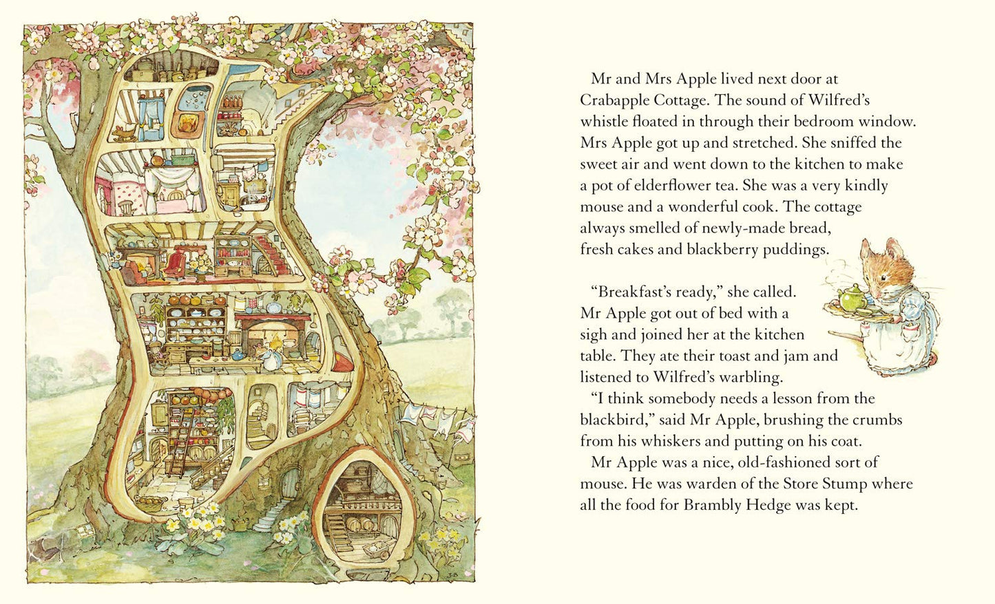 <i>A Year in Brambly Hedge</i> by Jill Barklem