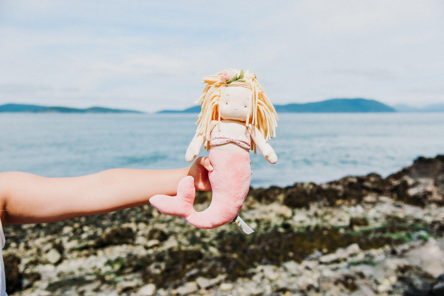 RETIRED - El-Sea Pink Mermaid Doll